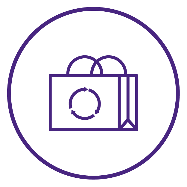 icon of shopping bag